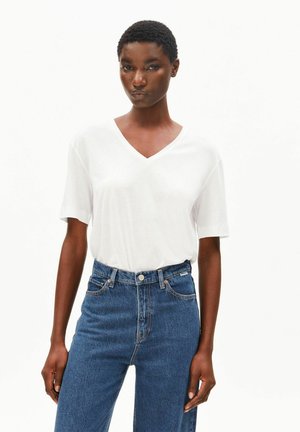 V-NECK - T-shirt basic - white