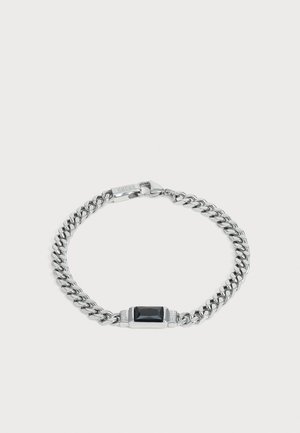Guess, BARRIO - Pulsera - silver-coloured/black