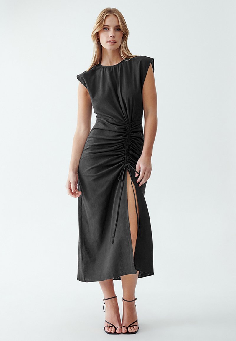 CALLI - JORJA MIDI - Jurk - black, Vergroten