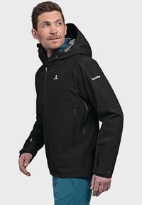 Schöffel HIKING STYLE CASCATA - Regenjacke / wasserabweisende Jacke - schwarz