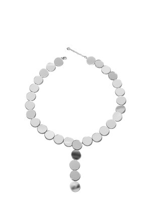 CIRCLE LARIAT  - Náhrdelník - metallic grey
