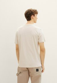 TOM TAILOR DENIM Camiseta estampada - cold beige