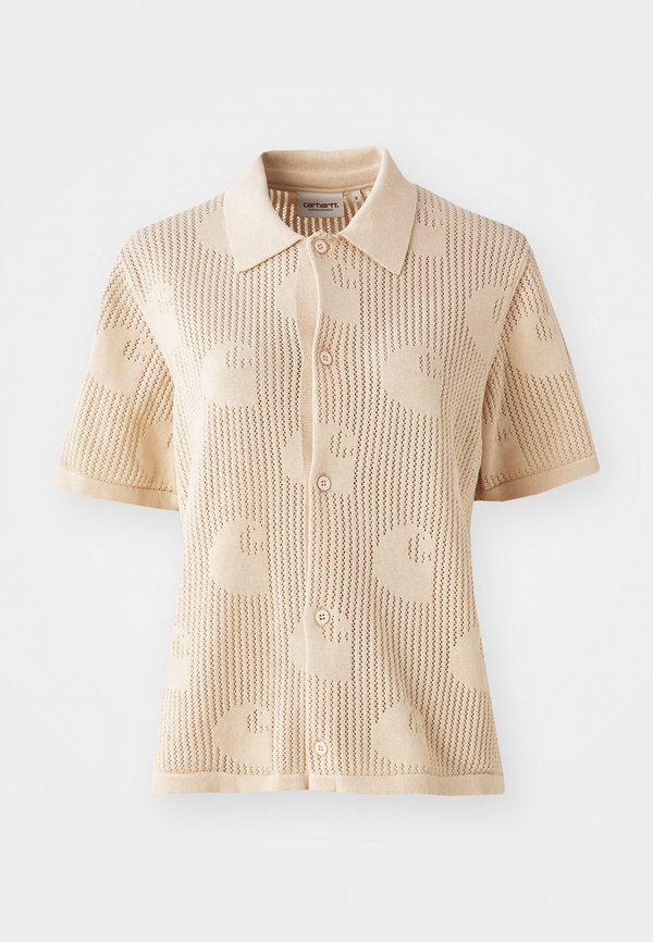 TEMPLE  - Button-down blouse - fleur de sel2