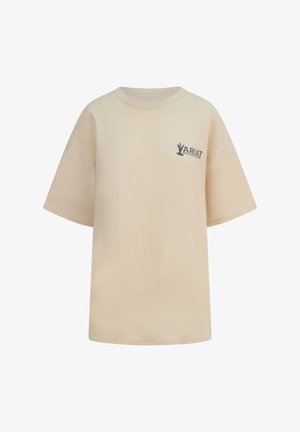 Ariat, THE WICKED BOXY - Print T-shirt - sandshell