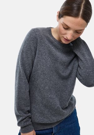 PULL COL ROND EN - Pullover - gris chine moyen