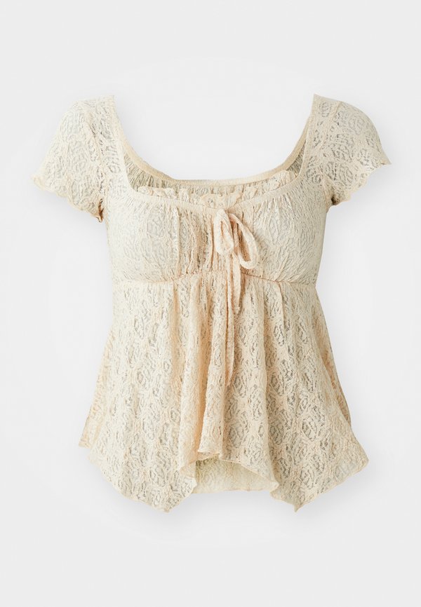 PIPER - Print T-shirt - cream3