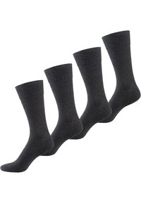 NUR DER 4-PACK  - Socken - anthrazitmel