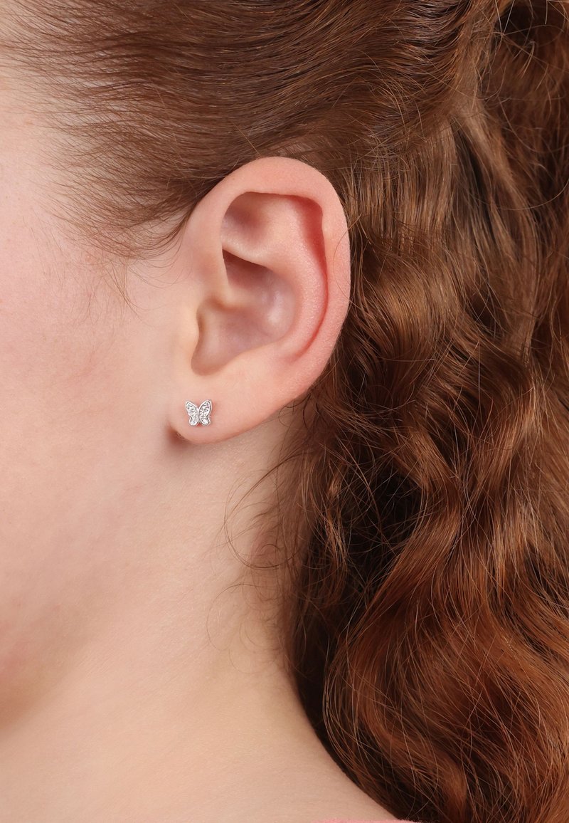 s.Oliver SCHMETTERLING - Ohrringe - silberfarben