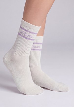 s.Oliver, SOCKEN 3ER PACK - Socks - white