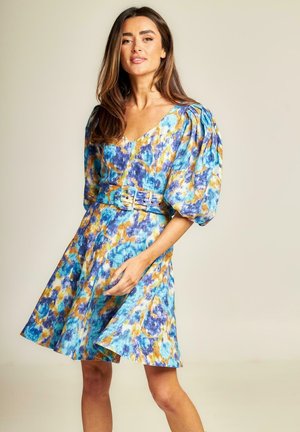 ESTAMPADO - Jurk - azul