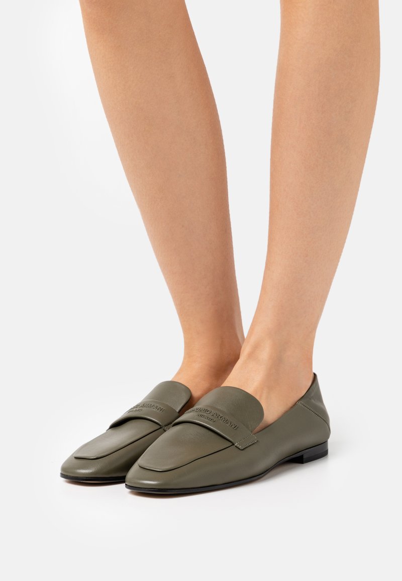 Damen Halbschuhe | Emporio Armani Slipper kaki/khaki - BF43983 Damen Halbschuhe | Emporio Armani Slipper kaki/khaki - BF43983