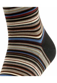 FALKE MICROBLOCK - Calze - grey/white