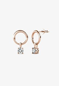 Non selezionato, couleur or rose / cristal