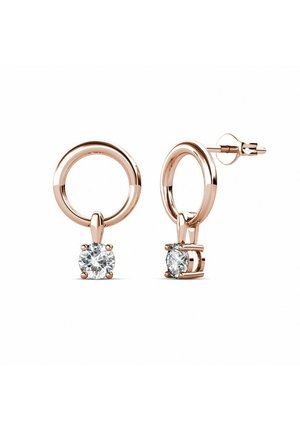 OCTAVIA - Ohrringe - couleur or rose / cristal