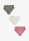 3 PACK . - Fecskék - green pink cream