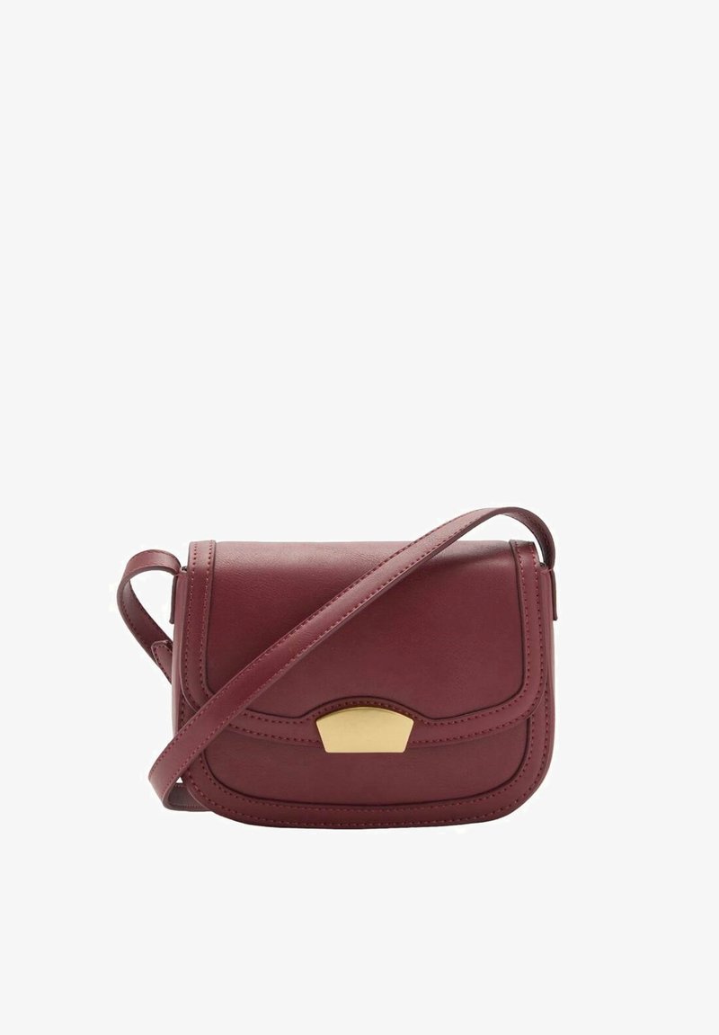 Mango Cross body bag - bordeaux