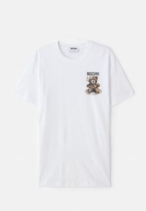 MOSCHINO TEDDY - T-shirt imprimé - white