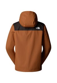 The North Face M ANTORA JACKET - Chaqueta Hard shell - burnt umber tnf black