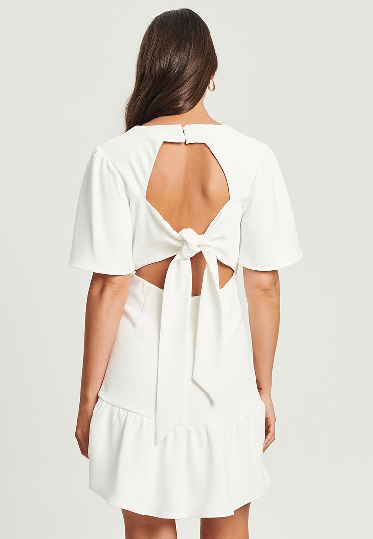 la piscine mini dress in butter mirror palais La Piscine Lady Length Dress in Pistachio – Mirror Palais