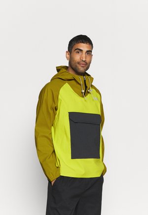 CLASS FANORAK - Windbreaker - ochre/light green/dark blue