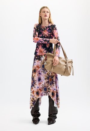 Desigual, LARGE SHOPPING BAG - Handtas - brown