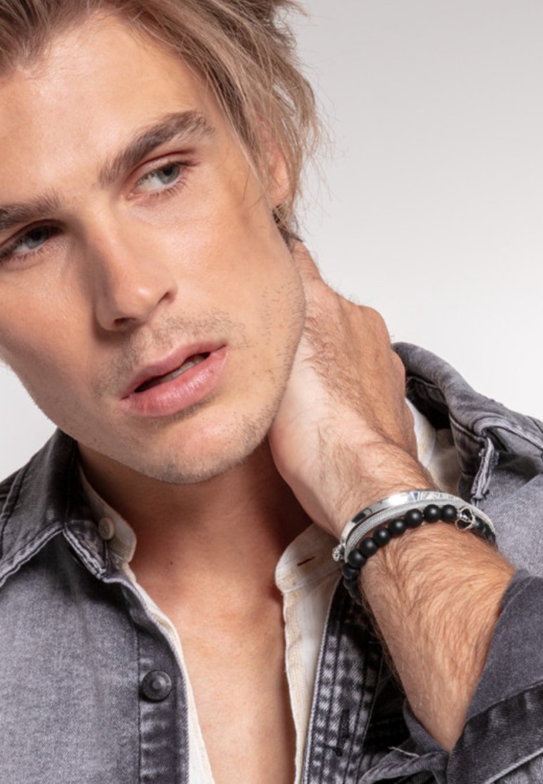 THOMAS SABO KREUZ - Armband - black