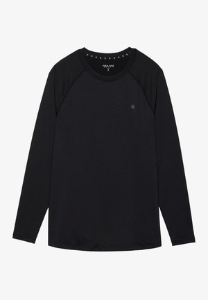 Pier One Sport Langærmet T-shirt - black