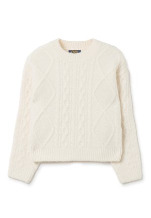 Pullover - cream white