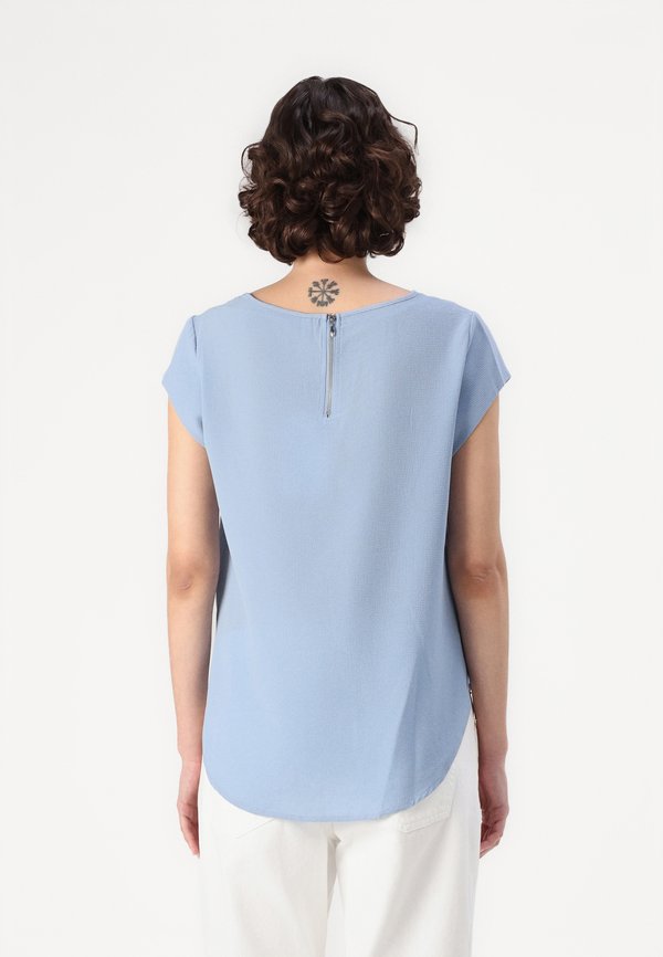 ONLVIC  - Basic T-shirt - soft chambray3