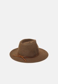 Brixton WESLEY PACKABLE FEDORA UNISEX - Hat - dark earth
