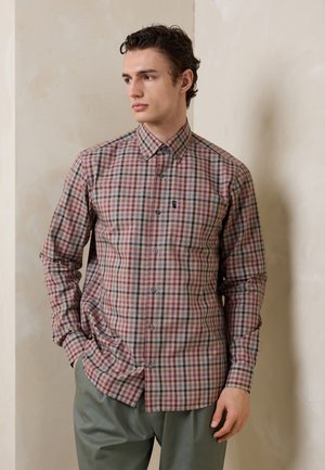 Next, EASY IRON BUTTON DOWN OXFORD SHIRT - Skjorter - neutral pink gingham
