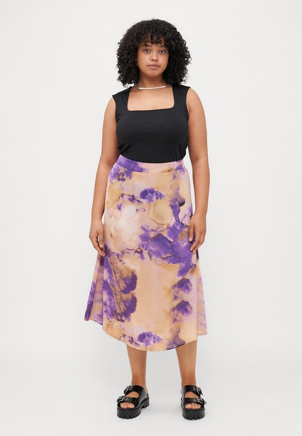CARDORIA CALF SKIRT - A-line skirt3