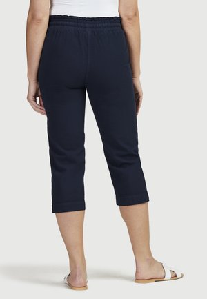 JADE CAPRI - Trousers - navy