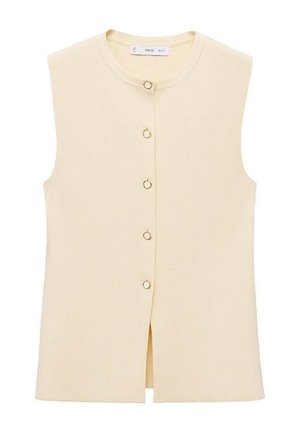 Mango MATILDA - Vest - ecru