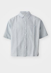 BOXY STRIPE SHIRT - Košile - blue