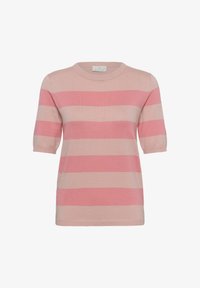 Ikke valgt, pale mauve rose wide stripe
