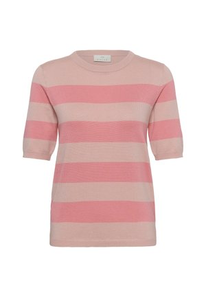 Kaffe, KALIZZA STRIPED - T-shirt imprimé - pale mauve rose wide stripe