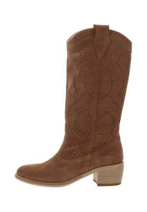 Bottes de cowboy / motard - cuoio