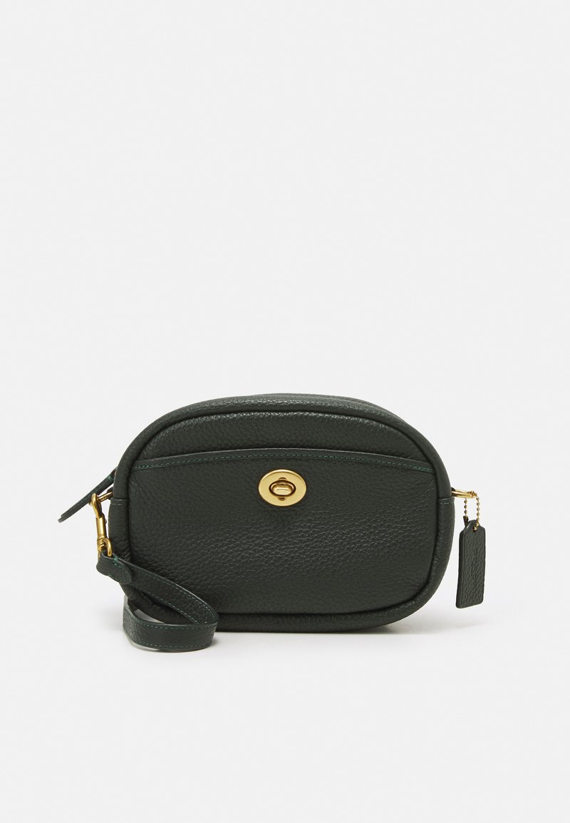 Coach CAMERA BAG WITH STRAP Taška s příčným popruhem amazon green