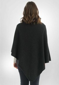 Dalle Piane Cashmere BLEND - Pončo - antracite