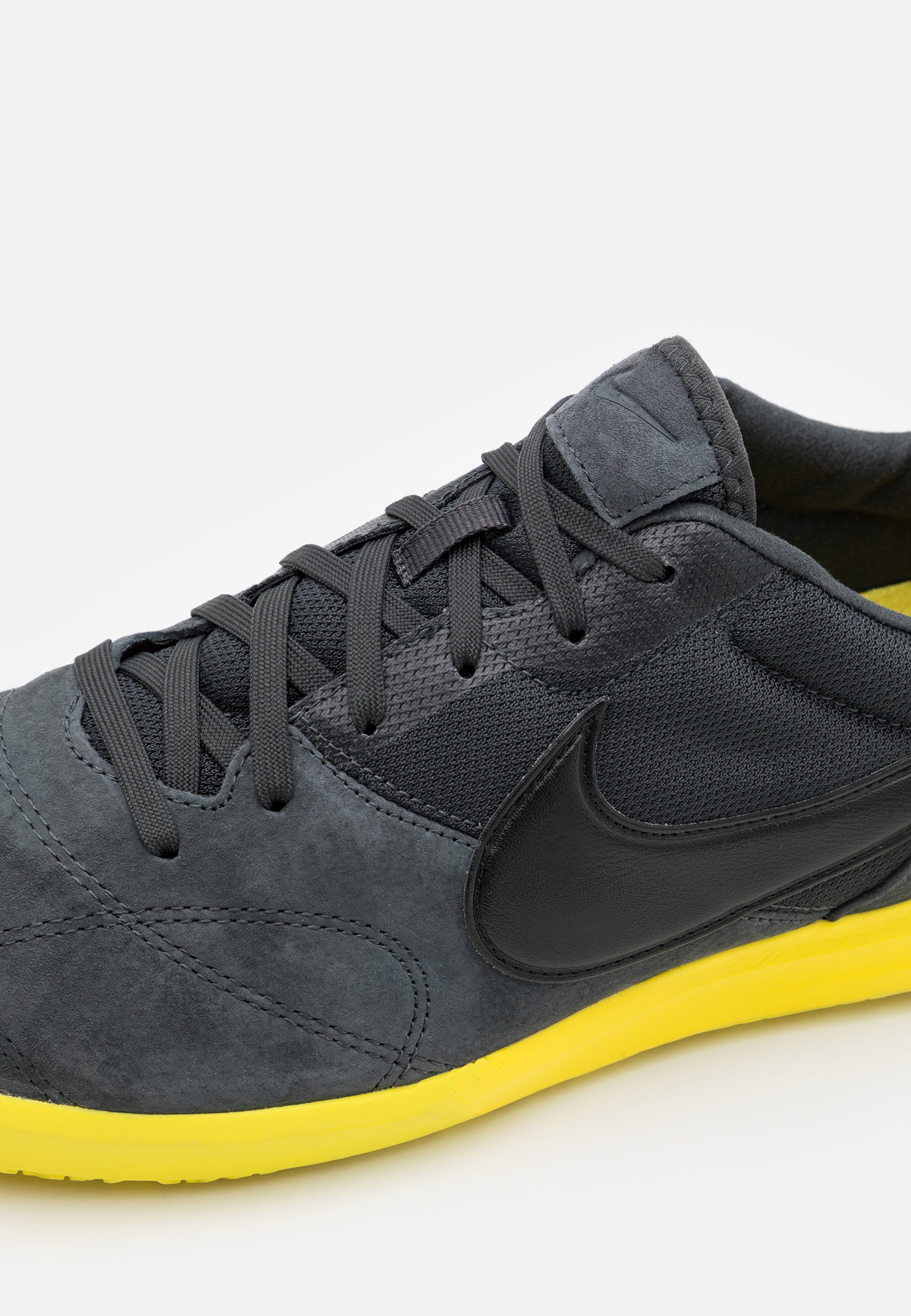 Nike Performance PREMIER II SALA IC - Botas de fútbol sin tacos - dark  smoke grey/black/yellow strike/gris oscuro - Zalando.es