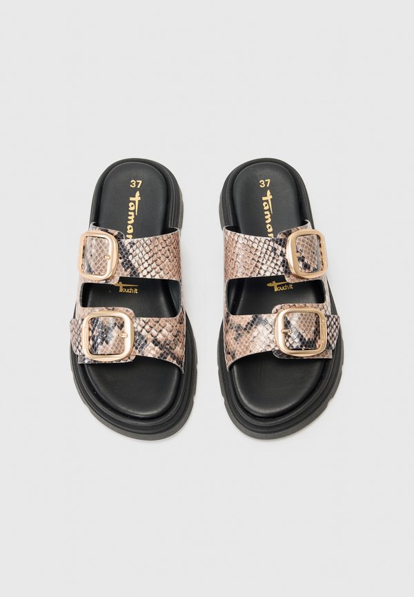 Slippers - beige snake3