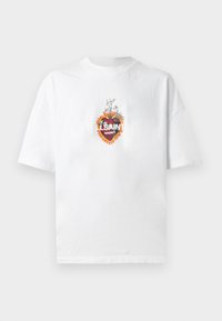HEARTFELT CREW - T-shirt con stampa - ashen white
