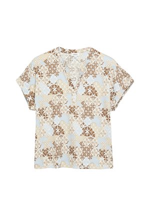 s.Oliver, T-SHIRT - T-Shirt print - sandfarben