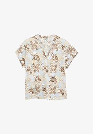 s.Oliver, T-SHIRT - T-shirt print - sandfarben