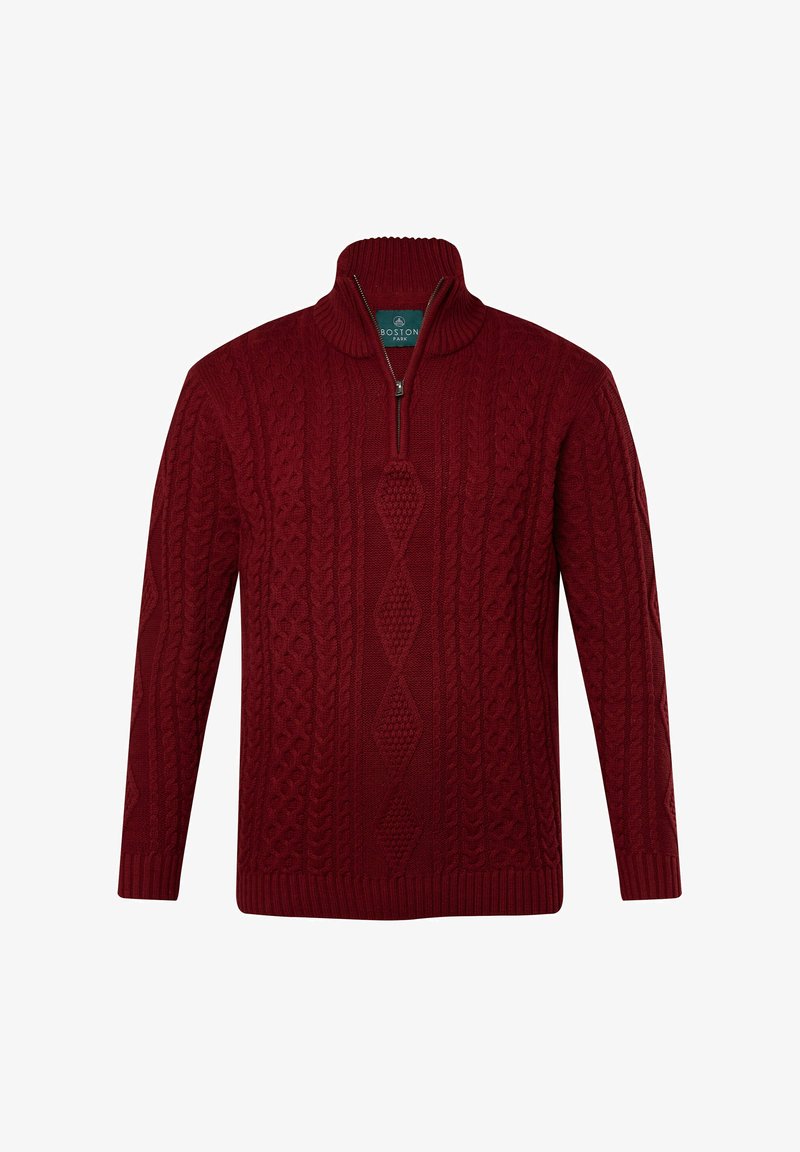 BOSTON PARK TROYER ZOPFMUSTER Maglione Dark Red rosso Zalando it boston-park-troyer-zopfmuster-maglione-dark-red-rosso-zalando-it