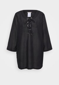 LACE UP CAFTAN - Doplnky na pláž - black