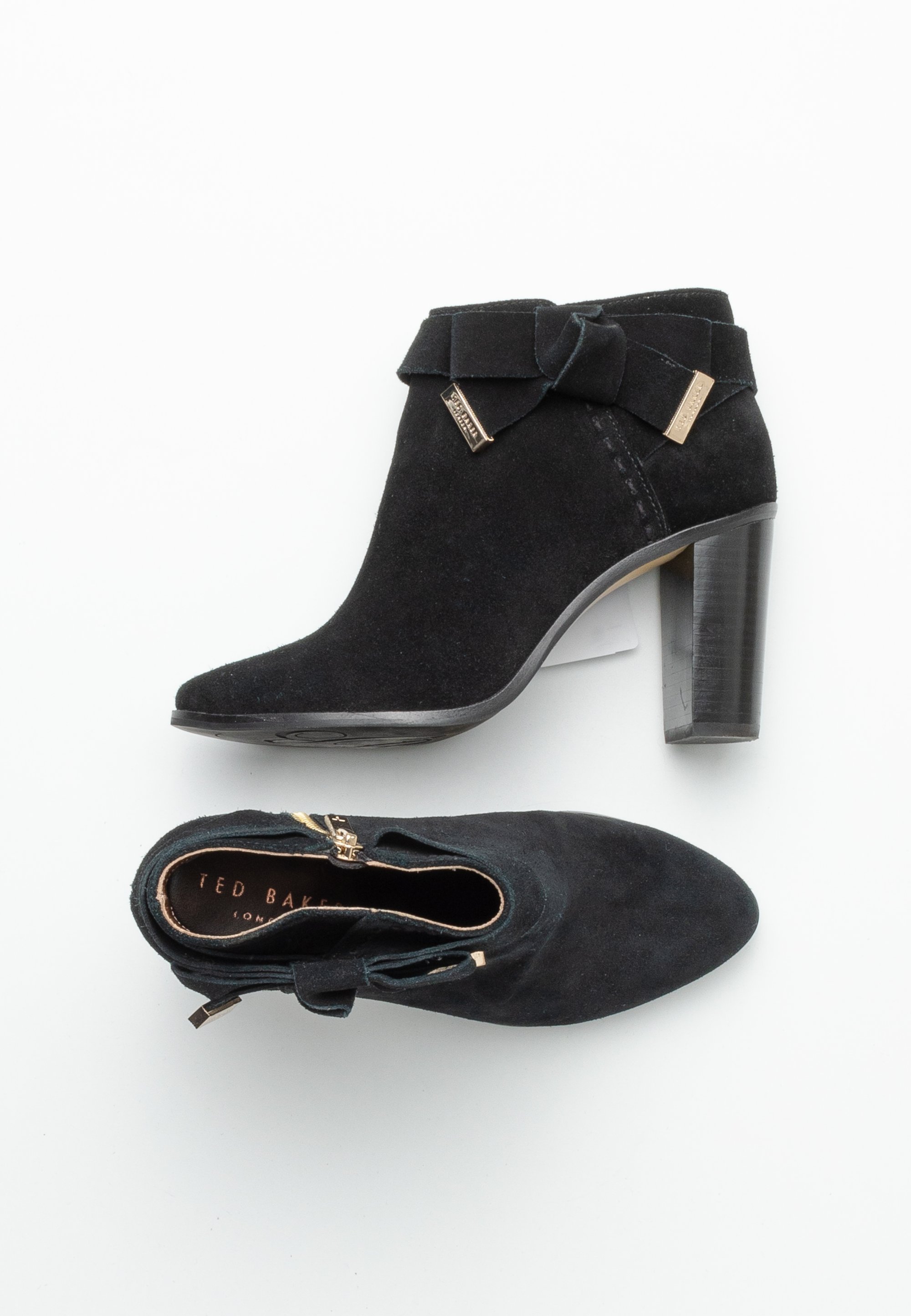 Ted Baker Enkellaarsjes met hoge hak black/zwart (Pre-owned - Main Image