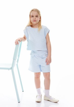 Koton TWEED - Shorts - blue
