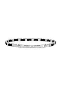 Breil Armband - black and silver coloured